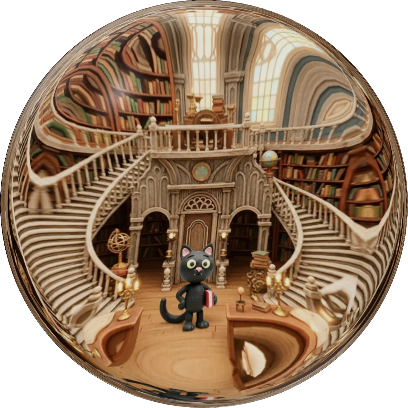 Library Cat